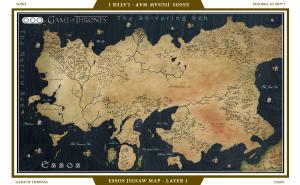 كتيب أحجية ثلاثية الأبعاد 3D Game of Thrones - Essos 4D Cityscape
