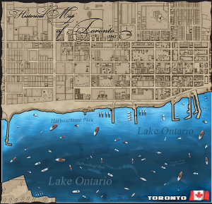 كتيب أحجية ثلاثية الأبعاد 3D Toronto 4D Cityscape
