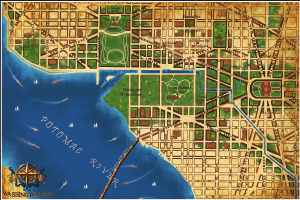 사용 설명서 4D Cityscape Washington DC 3D 퍼즐