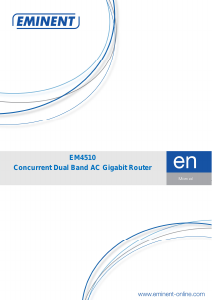Manual Eminent EM4510 Router