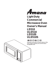 Handleiding Amana ULD510 Magnetron
