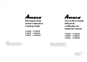 Handleiding Amana F1361E Magnetron