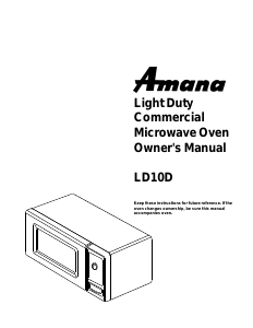 Handleiding Amana LD10D Magnetron