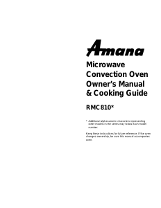 Handleiding Amana RMC810E Magnetron