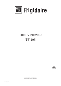 Handleiding Frigidaire TF 105 Vriezer