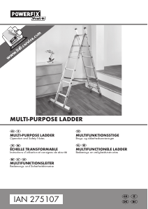 Brugsanvisning Powerfix IAN 275107 Trappestige