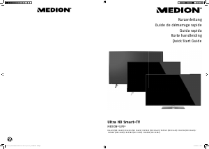 Manual Medion LIFE X16524 (MD 31424) LED Television