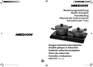 Mode d’emploi Medion MD 15324 Table de cuisson
