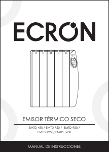 Manual de uso Ecron EMTD1450 Calefactor