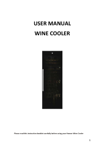 Priročnik Hoover HWC 200 EELW Omara za vino