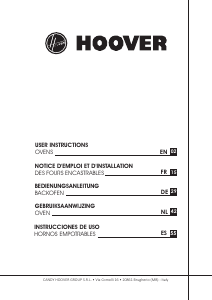 Manual de uso Hoover HOC5871B Horno