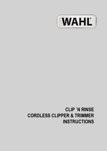 Manual Wahl 9639-017 Clip n Rinse Hair Clipper