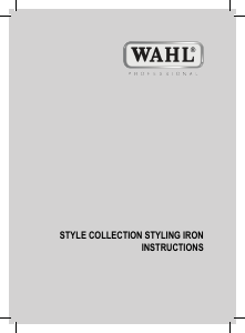 Bruksanvisning Wahl ZX972 Style Collectiom Locktång