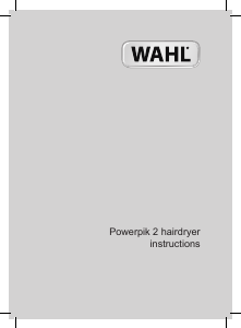 Manual Wahl ZY017 PowerPik 2 Hair Dryer