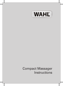 Bruksanvisning Wahl ZX995 Massageapparat