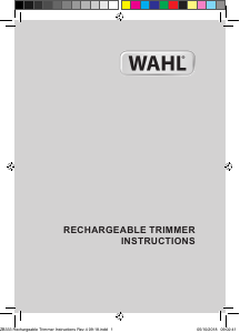 Bruksanvisning Wahl WM80801-800 Skäggtrimmer
