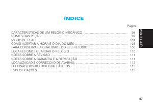 Manual Seiko Presage SJE079J1 Relógio de pulso