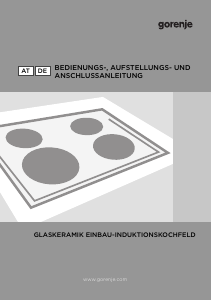 Bedienungsanleitung Gorenje IQ641AXC Kochfeld