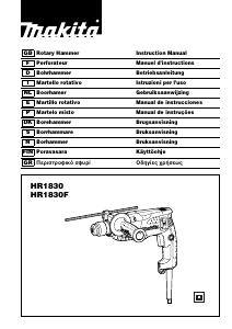 Bruksanvisning Makita HR1830F Borrhammare