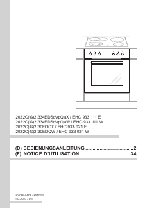 Bedienungsanleitung Amica EHC 933 021 E Backofen