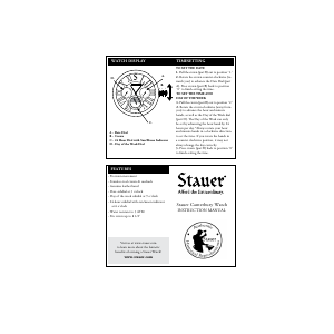 Manual Stauer 43203 Watch