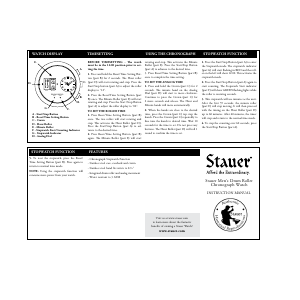 Manual Stauer 43461 Watch