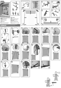 Manual Powerfix IAN 273044 Fly Screen