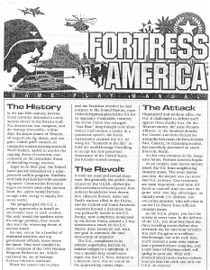 Handleiding MB Fortress America