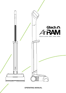 Handleiding Gtech AR03 AirRam Stofzuiger