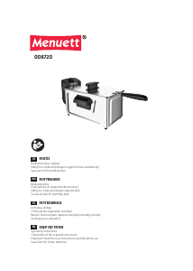 Instrukcja Menuett 008-720 Frytkownica