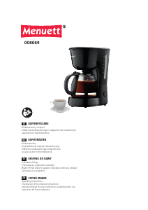 Instrukcja Menuett 008-069 Ekspres do kawy