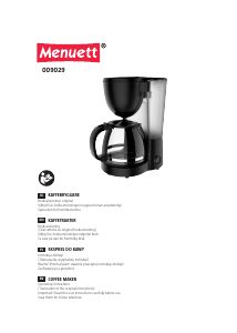 Manual Menuett 009-029 Coffee Machine