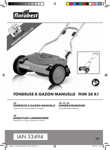 Manual Florabest IAN 53494 Lawn Mower