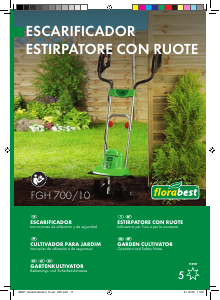 Manual de uso Florabest IAN 38027 Cultivador