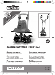 Manual Florabest IAN 93507 Cultivator