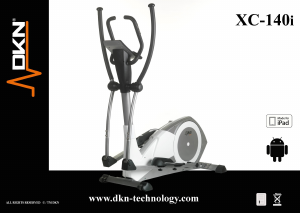 Mode d’emploi DKN XC-140i Vélo elliptique