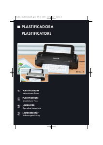 Manual de uso Lervia KH 4412 Plastificadora