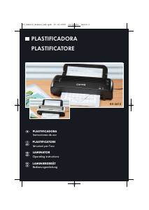 Manuale Lervia KH 4412 Plastificatrice