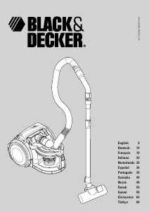 Manual Black and Decker VO1700 Aspirador