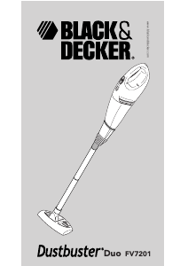 Manual Black and Decker FV7201K Dustbuster Duo Vacuum Cleaner