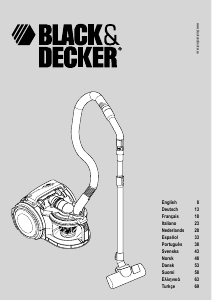Manual Black and Decker VO1800A Aspirador