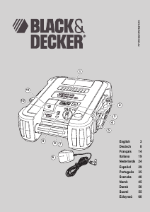 Manuale Black and Decker BDJS350 Caricabatterie per auto