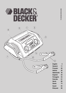Manuale Black and Decker BDSBC30A Caricabatterie per auto