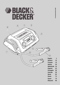 Brugsanvisning Black and Decker BDSBC10A Starthjælp