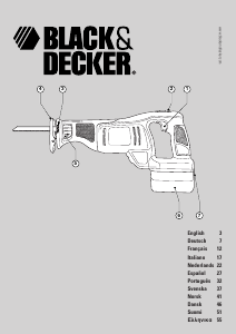 Manuale Black and Decker KS1880S Sega universale