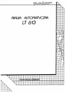 Instrukcja Polar LT 613 Pralka