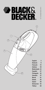 Manual Black and Decker CV9605T Handheld Vacuum