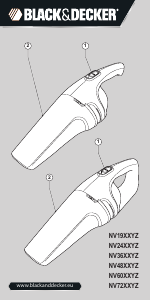 Manual de uso Black and Decker NV1999 Aspirador de mano