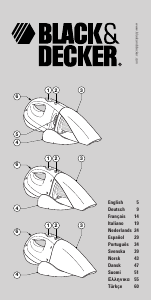 Manual Black and Decker V4805 Handheld Vacuum