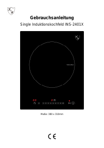 Handleiding Kitchen & Home INS-2401X Kookplaat